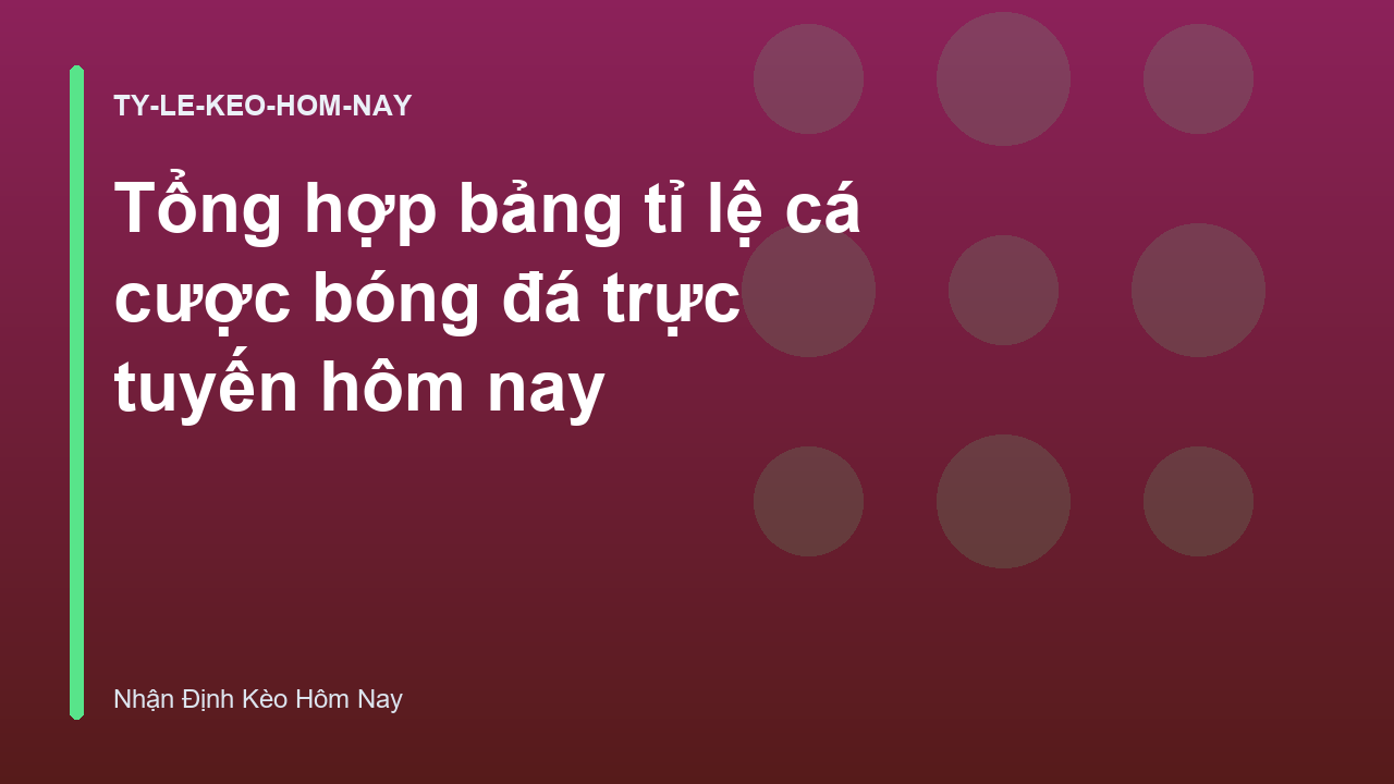 Read more about the article Tổng hợp bảng tỉ lệ cá cược bóng đá trực tuyến hôm nay