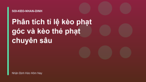 Read more about the article Phân tích tỉ lệ kèo phạt góc và kèo thẻ phạt chuyên sâu